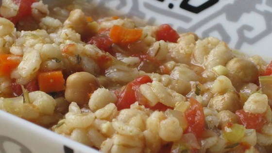 Beaker's Vegetable Barley Soup