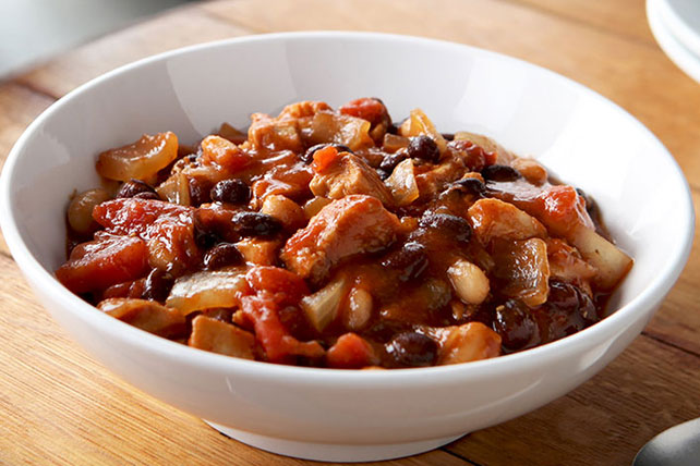 Black and White Bean Chicken Chili