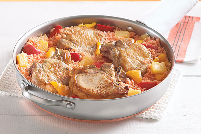 Aloha Pork Chop Skillet