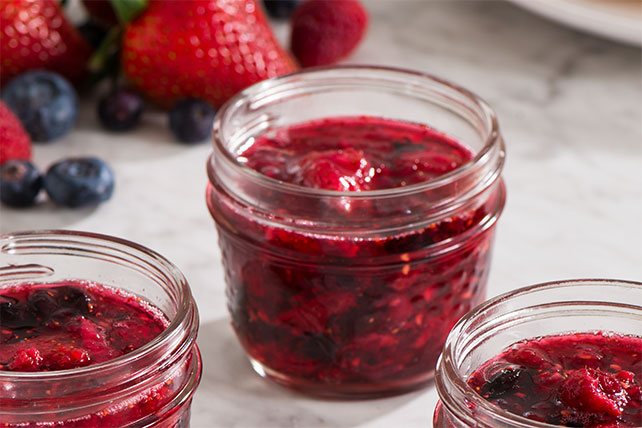Mixed Berry Freezer Jam