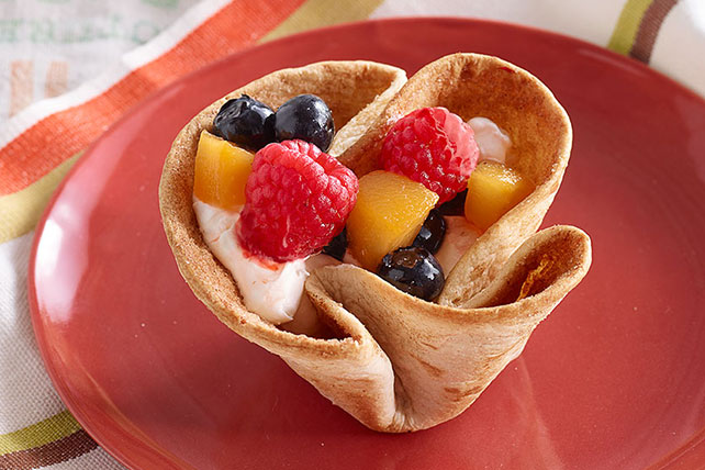 Tortilla-Fruit Cups