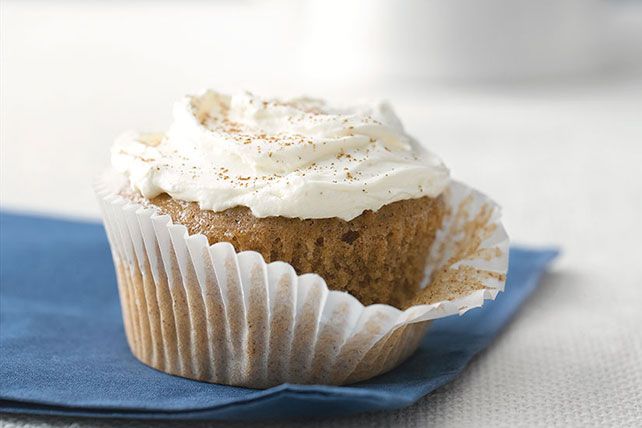 Carrot-Ginger Cupcakes with Spiced Cream Cheese