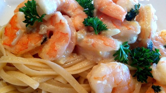 Shrimp Scampi Bake