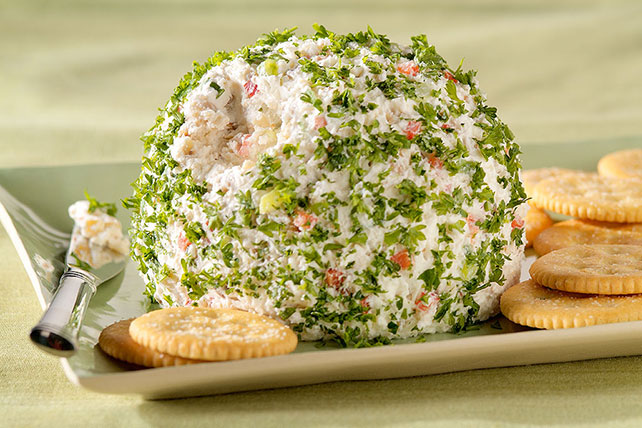 Holiday Feta Cheese Ball