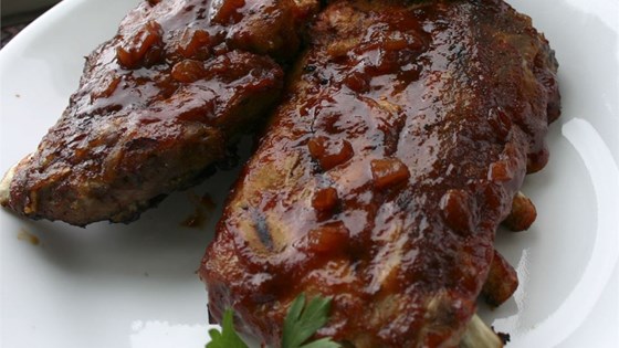 Scott Hibb's Amazing Whisky Grilled Baby Back Ribs