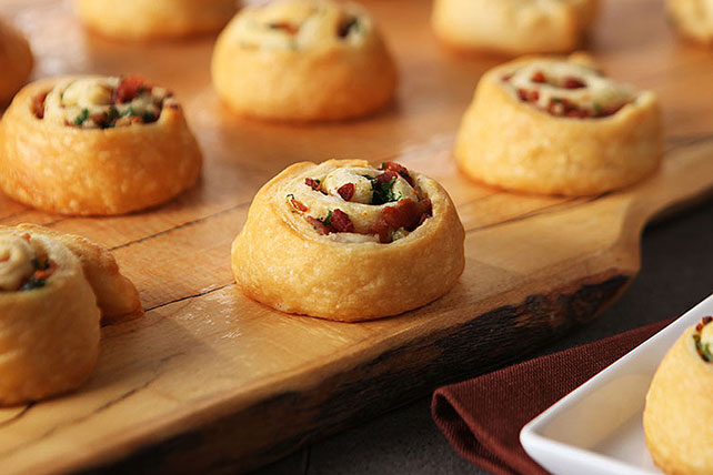 Bacon-Onion Pinwheels