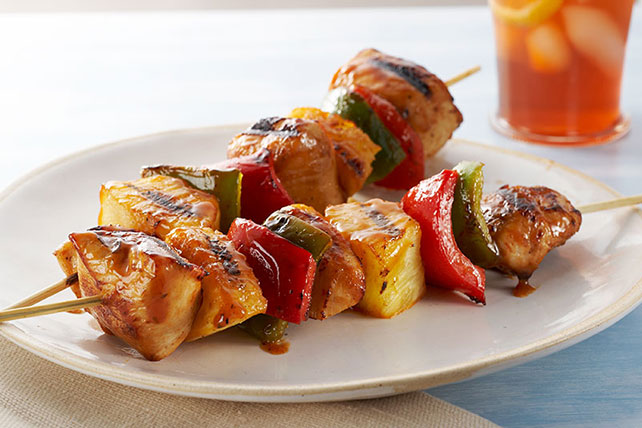 Sweet BBQ Chicken Kabobs