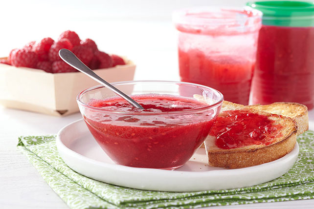 30 Minutes to Homemade SURE.JELL Raspberry Freezer Jam