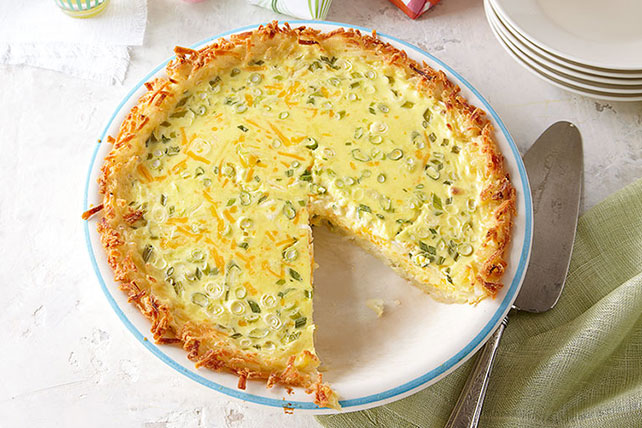 Potato-Crusted Quiche