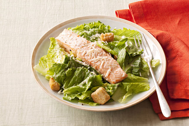 Salmon Caesar Salad