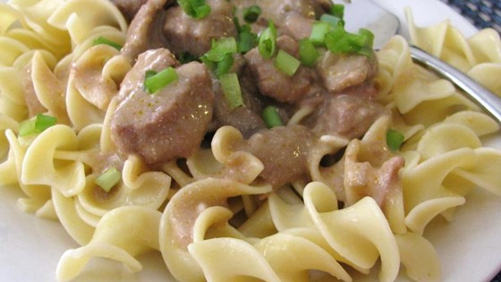 Slow Cooker Beef Stroganoff I