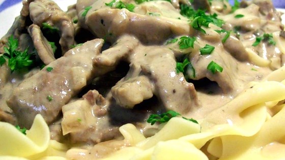 Daria's Slow Cooker Beef Stroganoff