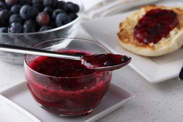 30 Minutes to Homemade SURE.JELL Blueberry Freezer Jam