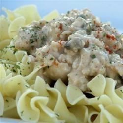 Lazygirl's Ground Turkey Stroganoff