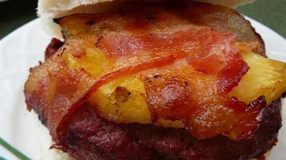 Pineapple Bacon Burgers