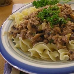 Ground Beef Stroganoff