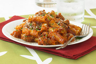 Sausage and Tomato Rigatoni