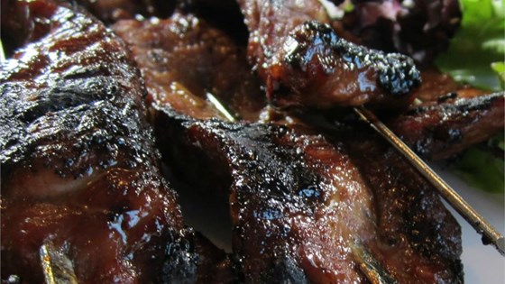Sweet Teriyaki Beef Skewers