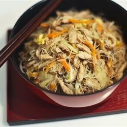 Tsao Mi Fun (Taiwanese Fried Rice Noodles)