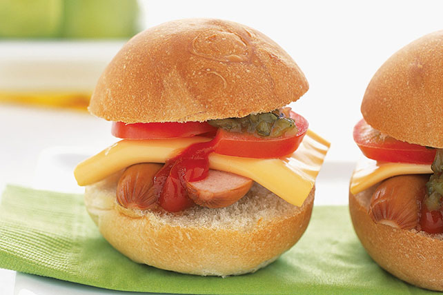 Mini Hot Dog "Burgers"