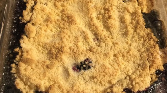 Wendy's Easy Blackberry Cobbler