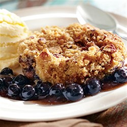 Blueberry Streusel Cobbler