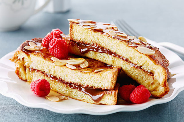 Chocolate-Stuffed French Toast Brunch Bake