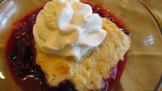 Traditional Blackberry Cobbler