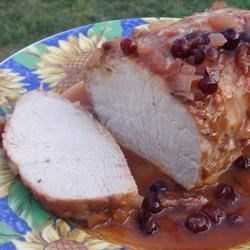 Slow Cooker Cranberry Pork