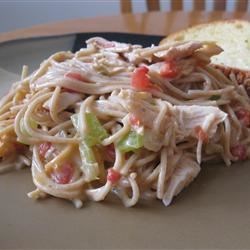 Chicken Chile Spaghetti