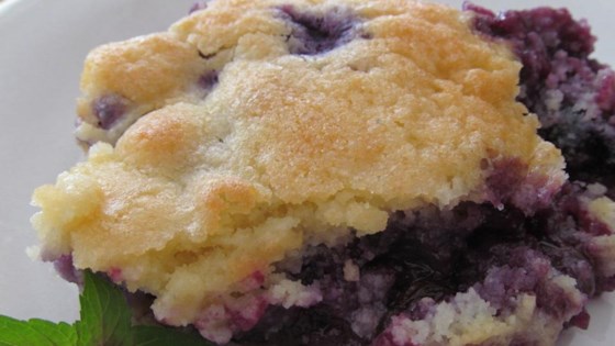 Best Ever Blueberry Cobbler