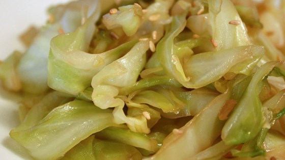 Super Easy Stir-Fried Cabbage