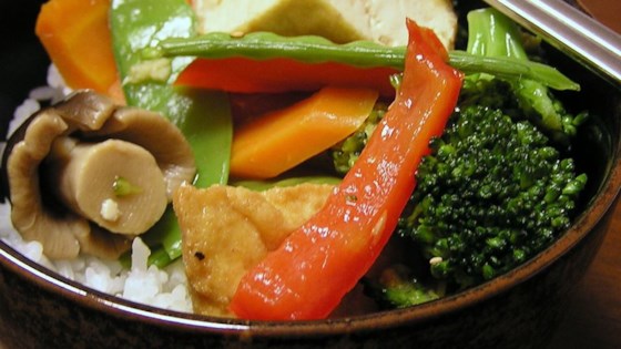 Ginger Veggie Stir-Fry