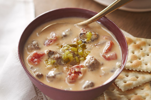 Cheeseburger Chowder