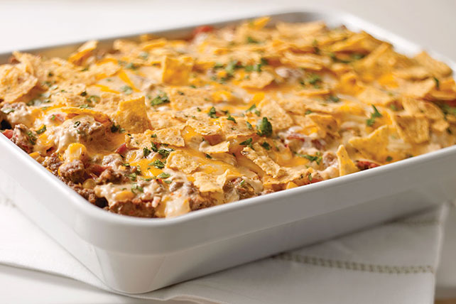 Tex-Mex Beef & Rice Casserole