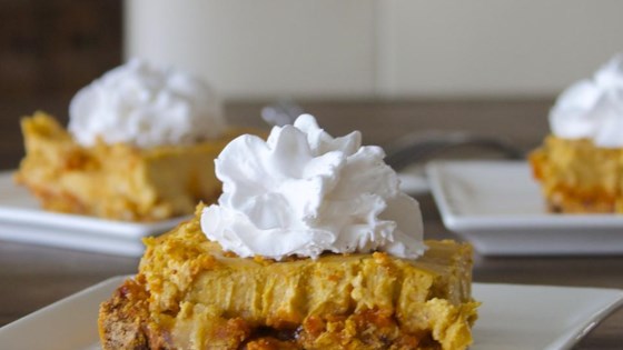 Pumpkin Cheesecake Squares