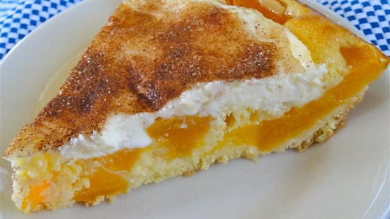 Award Winning Peaches and Cream Pie