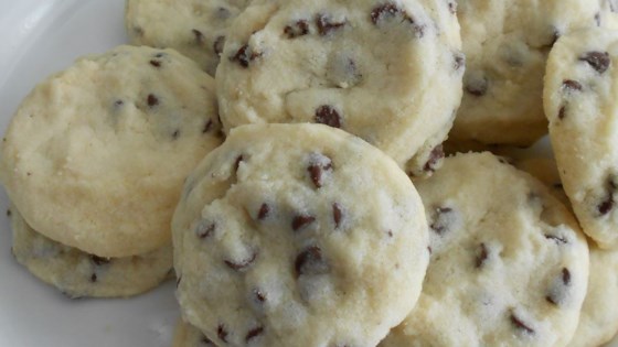 Tina's Shortbread Chocolate Chip Cookies