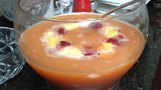 Champagne Peach Punch