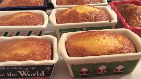 Apricot Nectar Pound Cake
