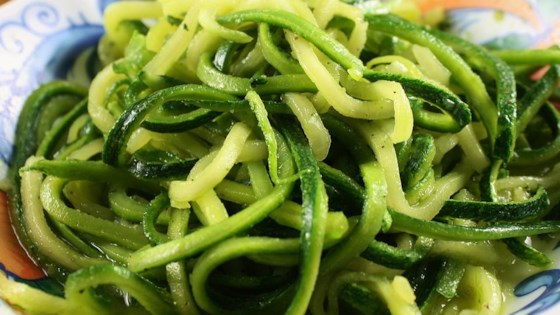 Low-Carb Zucchini Pasta