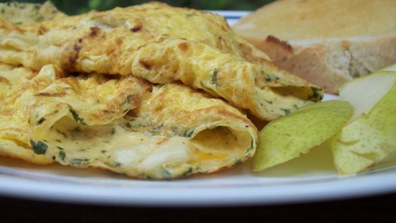 Egyptian Feta Cheese Omelet Roll