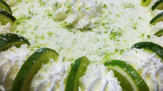 No Bake Lime Mousse Torte