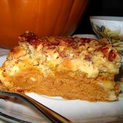 Upside Down Pumpkin Cake