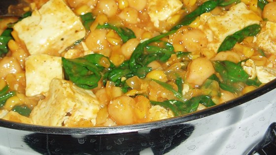 Spinach Chickpea Curry