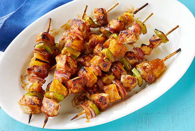 Pork and Pineapple Kabobs