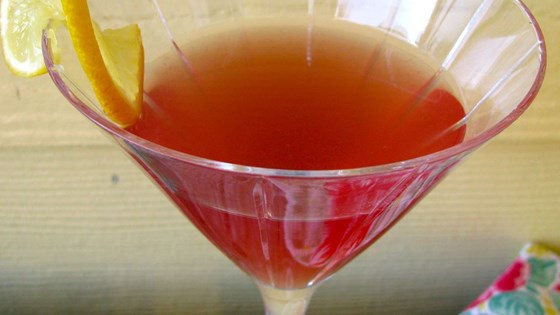 Cosmo-Style Pomegranate Martini