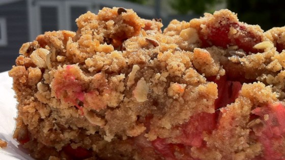 Ginger Rhubarb Crisp