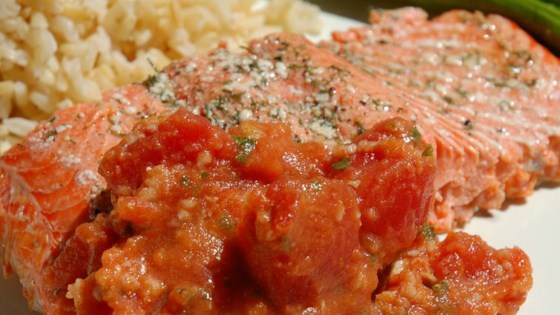 Salmon with Tomatoes