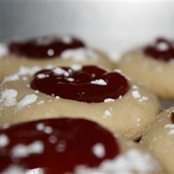 Thumbprint Shortbread Cookies